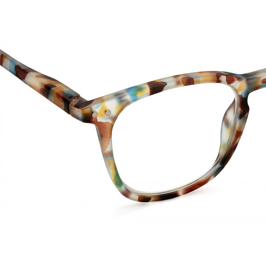 Greige Izipizi Reading Glasses - Style E - Blue Tortoise