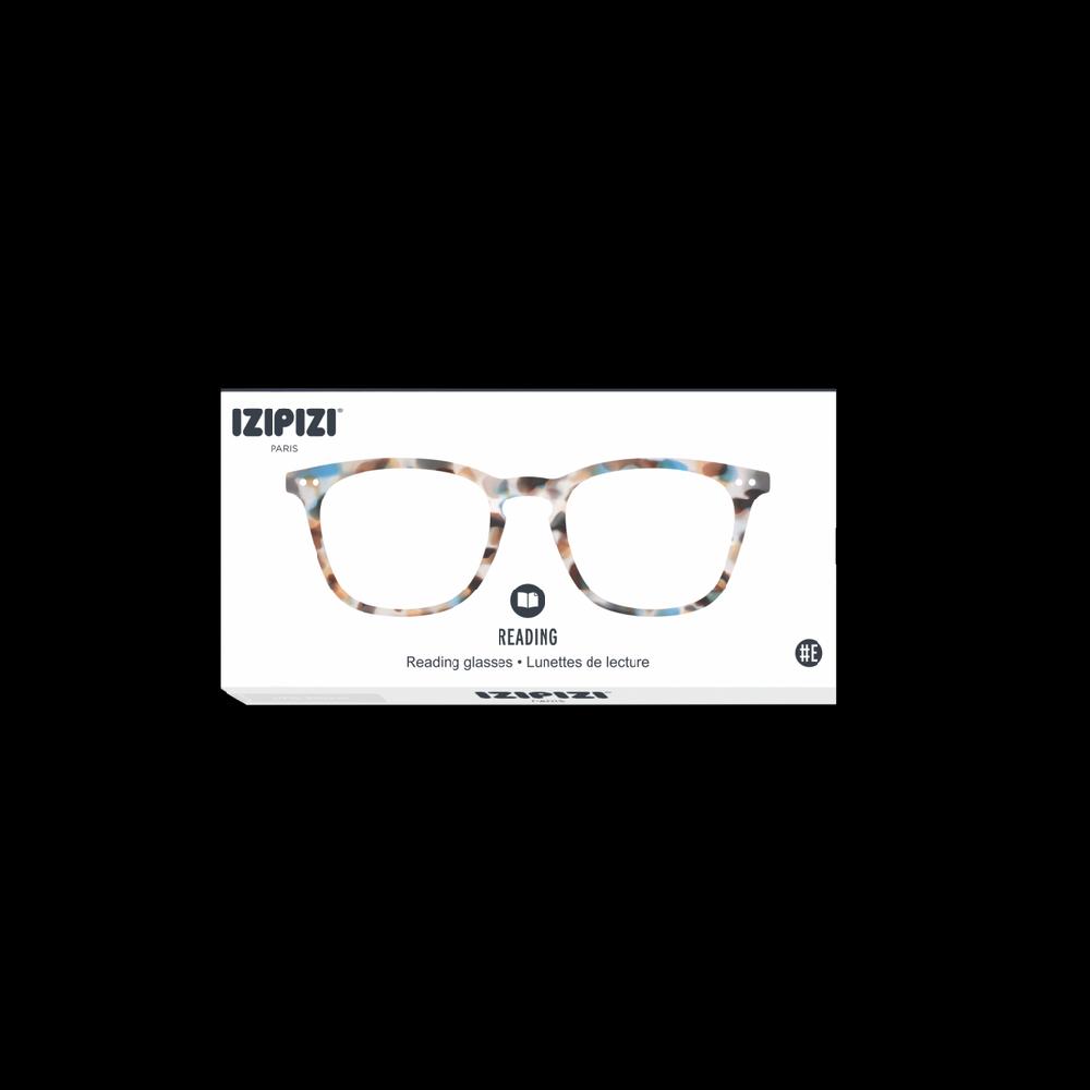 Greige Izipizi Reading Glasses - Style E - Blue Tortoise
