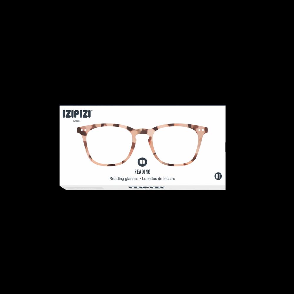 Greige Izipizi Reading Glasses - Style E - Light Tortoise
