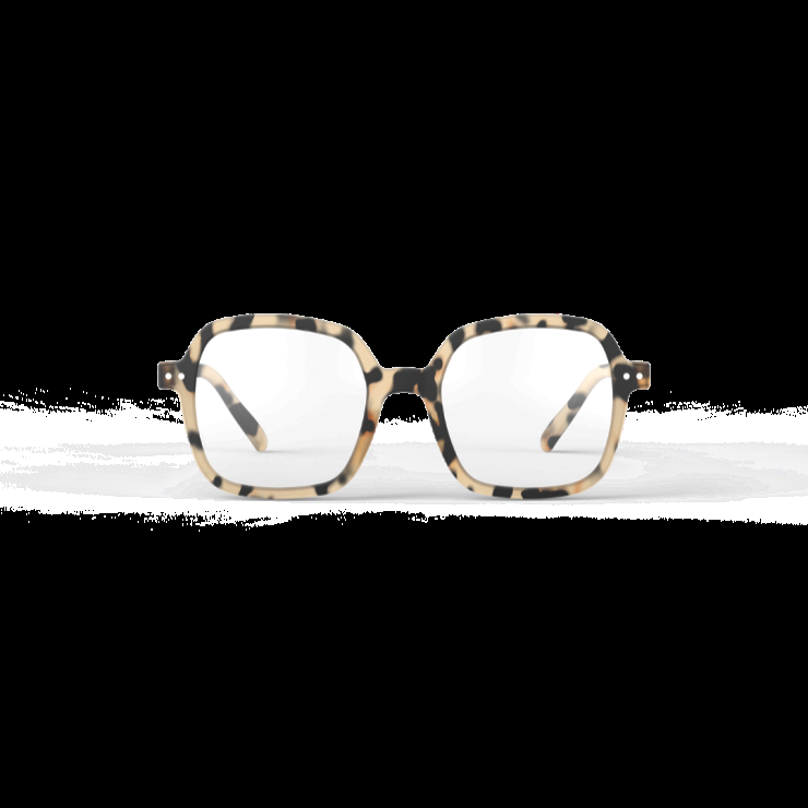 Greige Izipizi Reading Glasses - Style Office - Light Tortoise