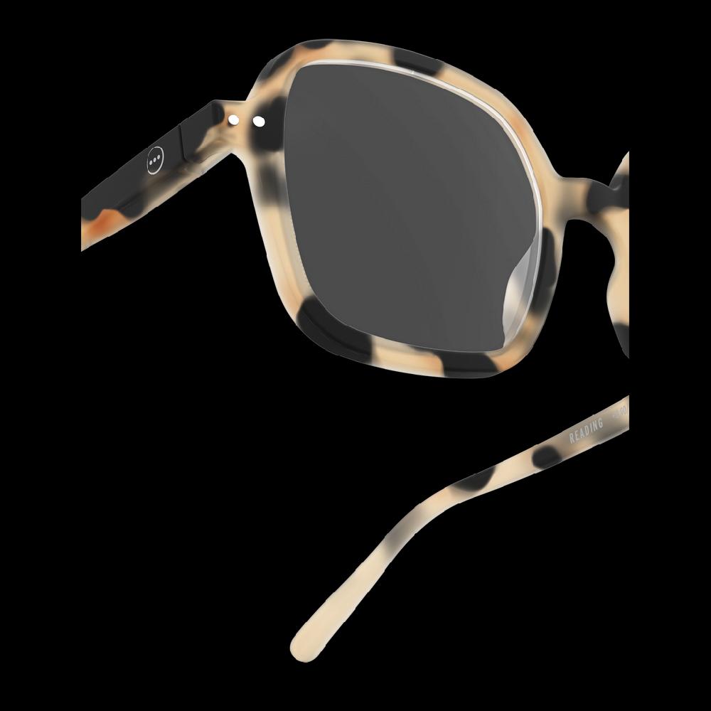 Greige Izipizi Reading Glasses - Style Office - Light Tortoise