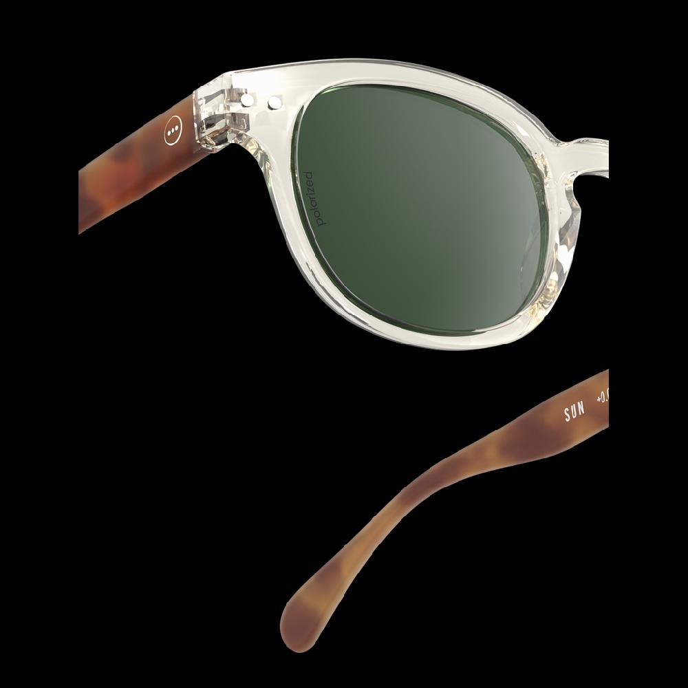 Greige Izipizi Sunglasses - Polarized - Style C - Sandstorm