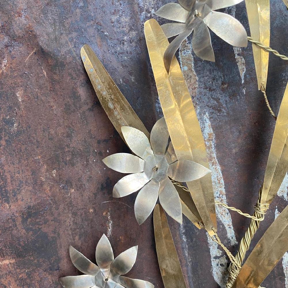 Greige Large Wild Flower Stem - Botanical Range - Walther & Co