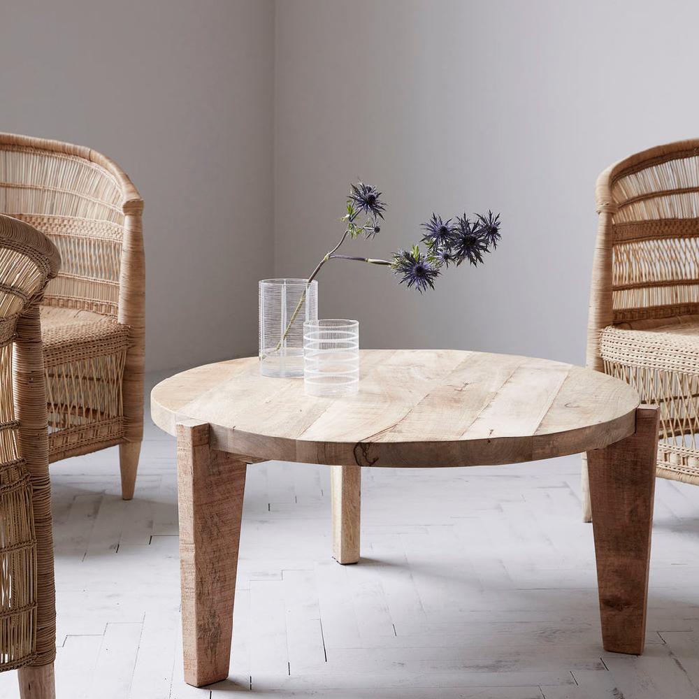 greige Mango Wood Coffee Table - Bali - House Doctor Denmark