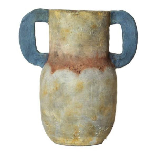 greige Muskot Handmade Ceramic Vase - Olsson & Jensen Sweden