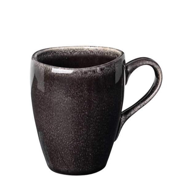 Greige Nordic Coal Ceramic Mugs By Broste Copenhagen