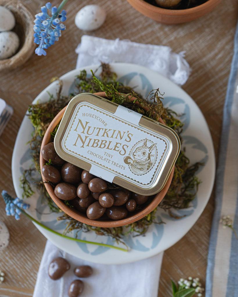 Greige Nutkin’s Nibbles Tiny Chocolate Honeycomb Treats
