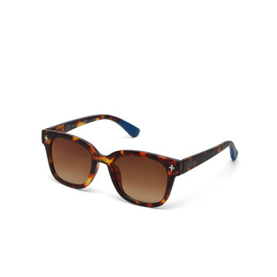 greige Okkia Sunglasses - Giovanni - Havana/Blue - Brown Gradient Lens