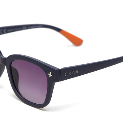 Greige Okkia Sunglasses - Giovanni - Midnight - Black Gradient Lens