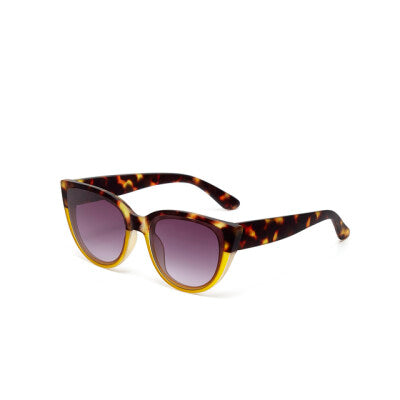 greige Okkia Sunglasses - Silvia - Havana Yellow - Black Gradient Lens