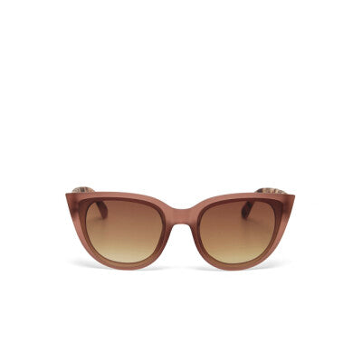 Greige Okkia Sunglasses - Silvia - Pink Havana - Brown Gradient Lens