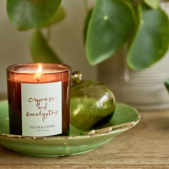 Greige Plum & Ashby Scented Candle - Various Fragrances