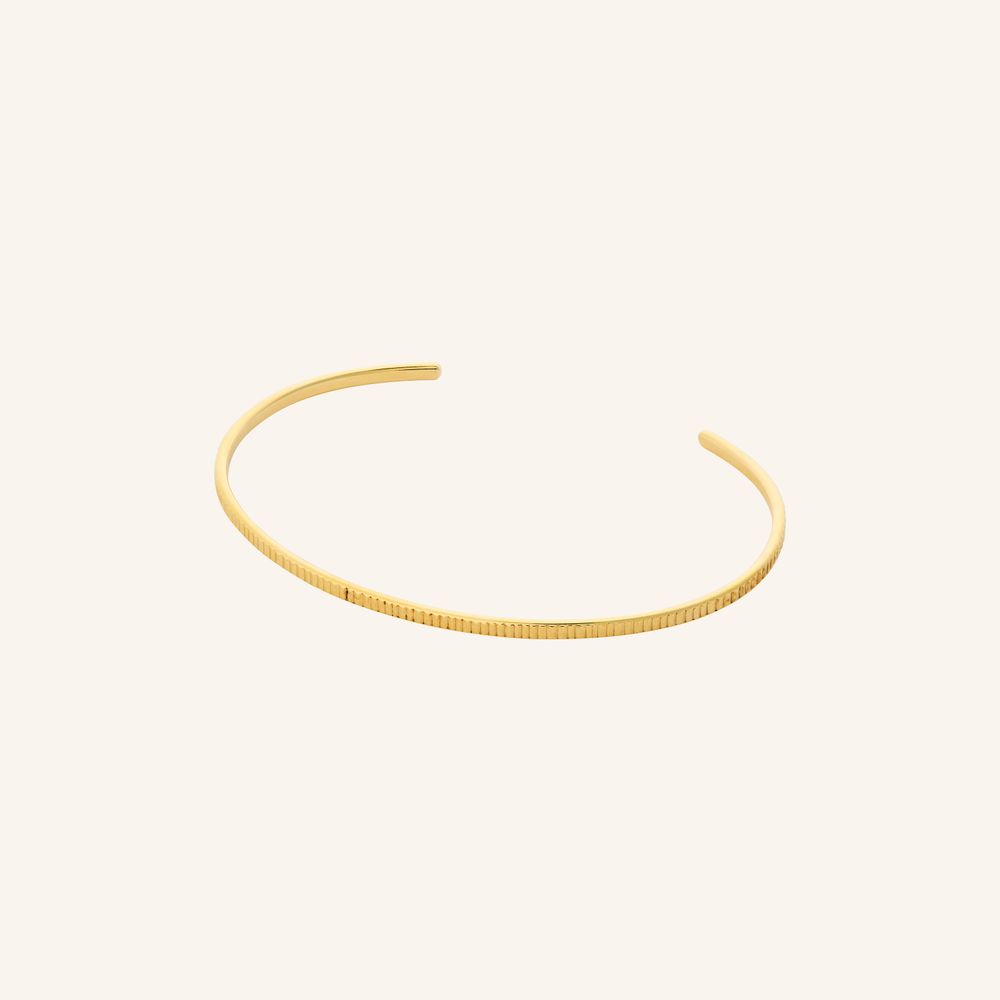 greige Sea Reflection Bracelet - Gold - Pernille Corydon