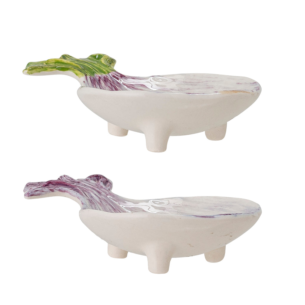 Greige Stoneware Veggie Series - Mini Onion Dipping Bowl
