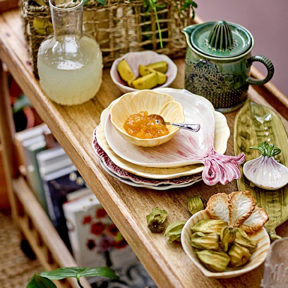 Greige Stoneware Veggie Series - Mini Onion Dipping Bowl