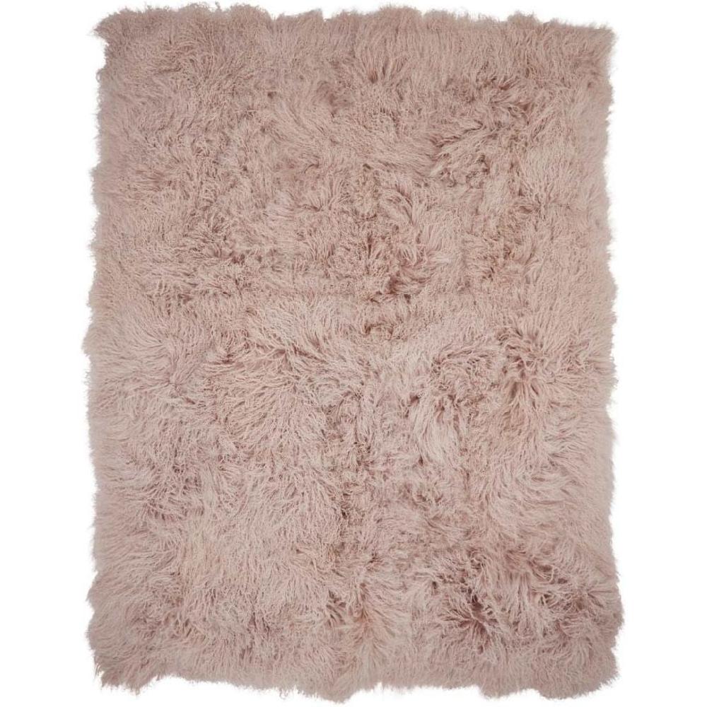 Greige Stunning Tibetan Sheepskin Rug Or Throw - Dove