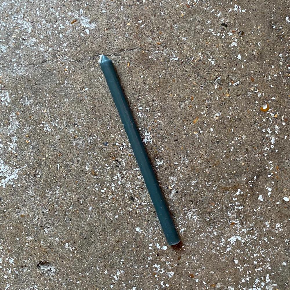 Greige Tall Thin Taper Candle - 1.3cm Diameter - Various Colours