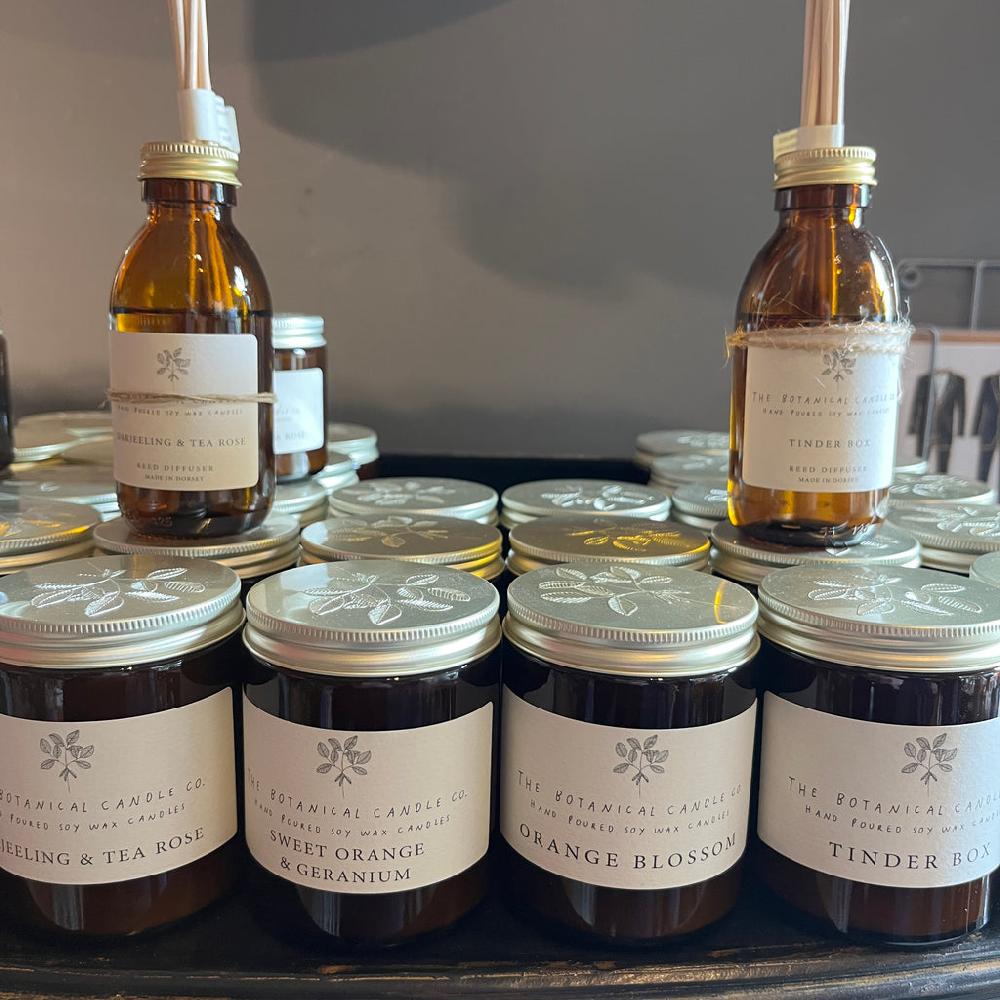 greige The Botanical Candle Co - Soy Wax Scented Candles 180g