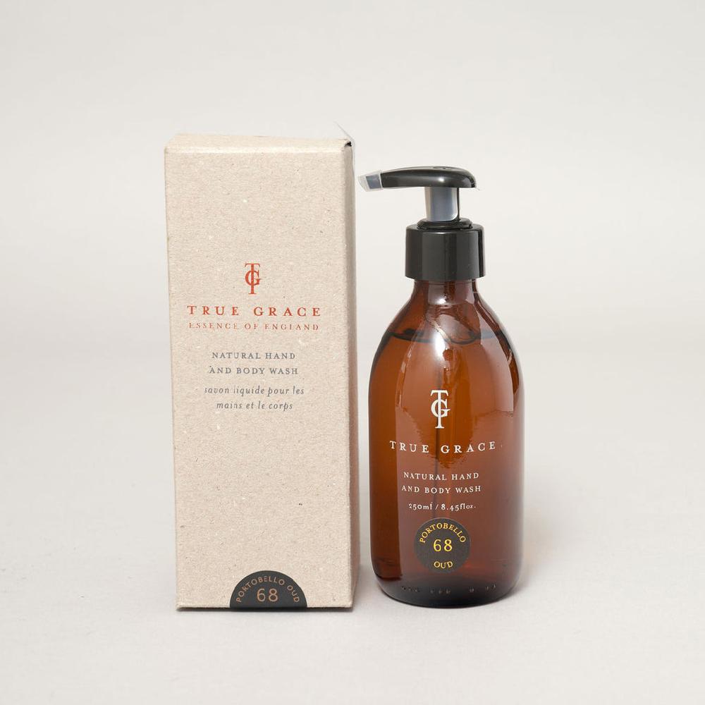 greige True Grace Hand & Body Wash - Portobello Oud - 240ml