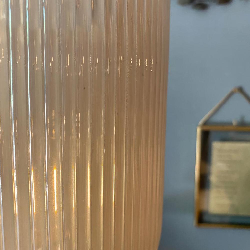 Greige Use Anywhere Lamp - Boston - Frosted Taupe Brown - Large