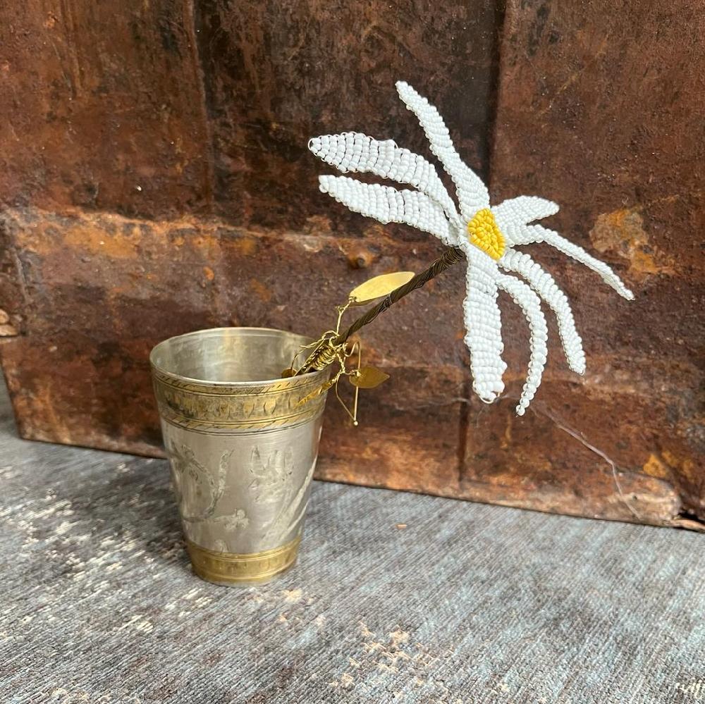 Greige White Beauty Flower Stem - Botanical Range - Walther & Co