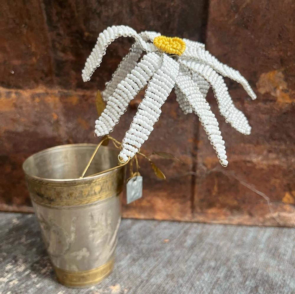 Greige White Beauty Flower Stem - Botanical Range - Walther & Co