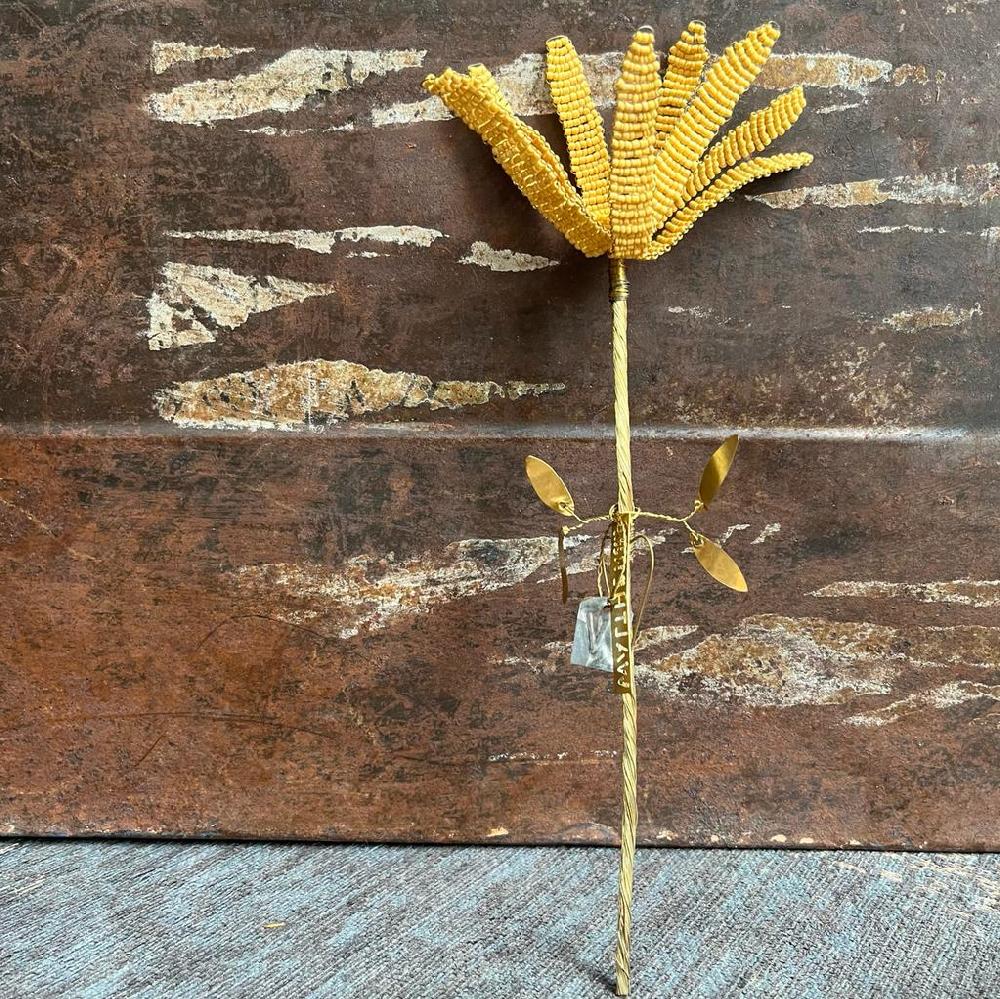 Greige Yellow Beauty Flower Stem - Botanical Range - Walther & Co