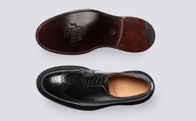 Grenson Aldwych | Shoes For Men In Black With Triple Welt
