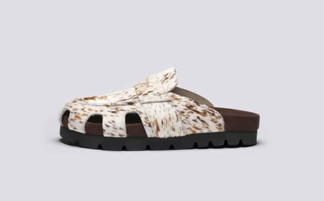 Grenson Arlen | Clog Sandals For Men In Western Print