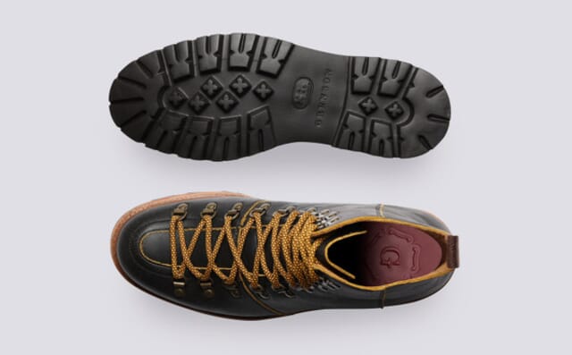 Grenson Brady | Hiker Boots For Men In Brown Vintage Softie