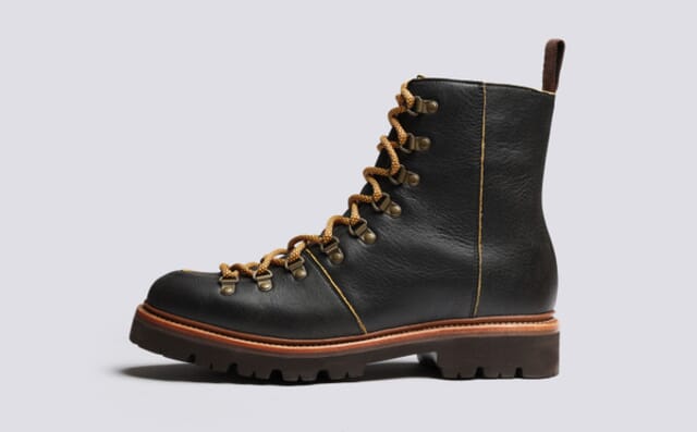 Grenson Brady | Hiker Boots For Men In Brown Vintage Softie