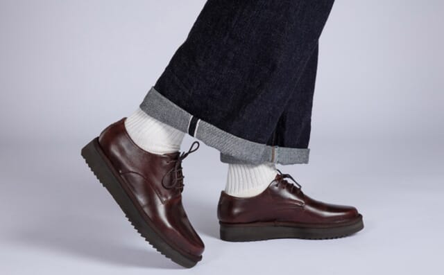 Grenson Byron | Mens Derby Shoes In Brown Pull Up Leather