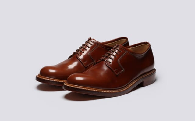 grenson Camden | Mens Derby Shoes in Mid Brown Leather grenson Camden | Mens Derby Shoes in Mid Brown Leather