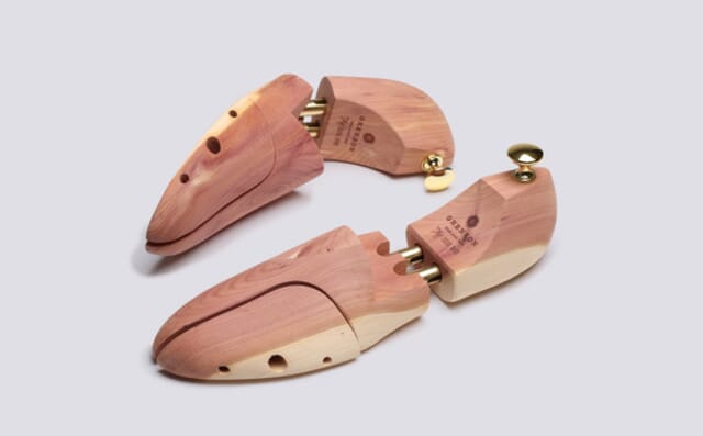 grenson Cedar Shoe Tree | Prevent creases in your shoes with our Cedar Shoe Tree