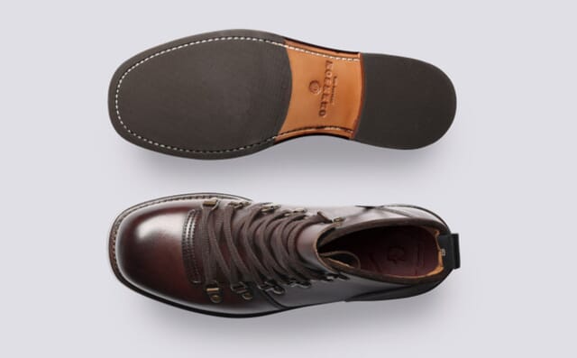 Grenson Cornelia | Womens Boots In Dark Brown Leather