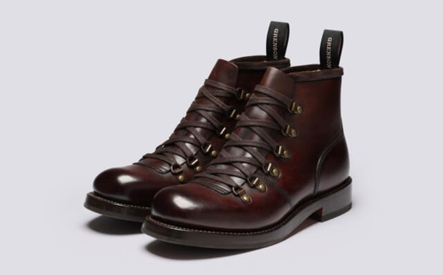 grenson Cornelia | Womens Boots in Dark Brown Leather