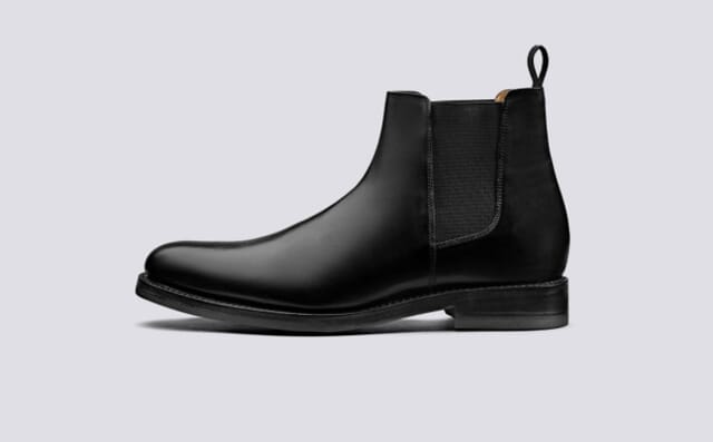 Grenson Declan | Chelsea Boots For Men In Black Calf Shoes