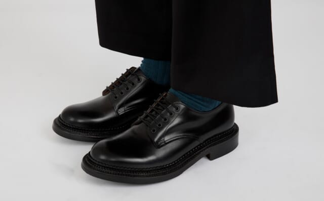 Grenson Dermot | Mens Shoes In Black Bookbinder Leather
