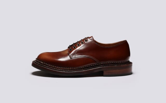 Grenson Dermot | Mens Shoes In Mid Brown With Triple Welt