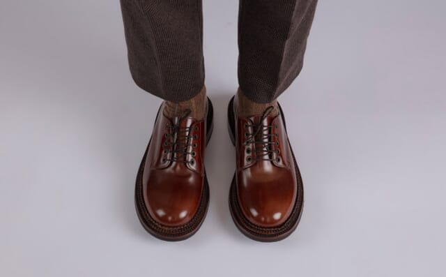 Grenson Dermot | Mens Shoes In Mid Brown With Triple Welt