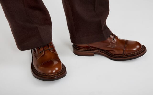 Grenson Desmond | Mens Boots In Brown Bookbinder Leather