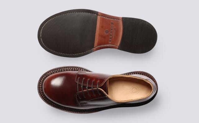 Grenson Devon | Womens Shoes In Brick With Triple Welt