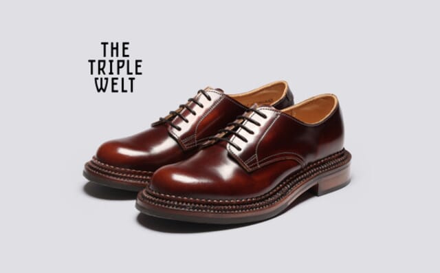 grenson Devon | Womens Shoes in Brick with Triple Welt