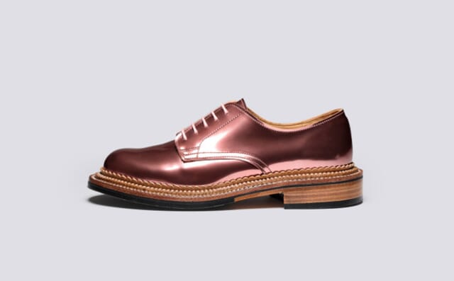 Grenson Devon | Womens Shoes In Rose Gold With Triple Welt