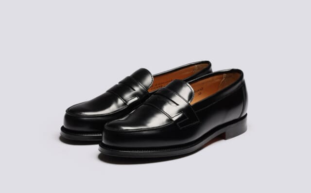 grenson Epsom | Womens Loafers in Black Bookbinder Leather grenson Epsom | Womens Loafers in Black Bookbinder Leather