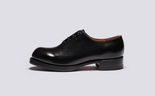 Grenson Fairfax | Mens Wholecut Oxford Shoes In Black Leather