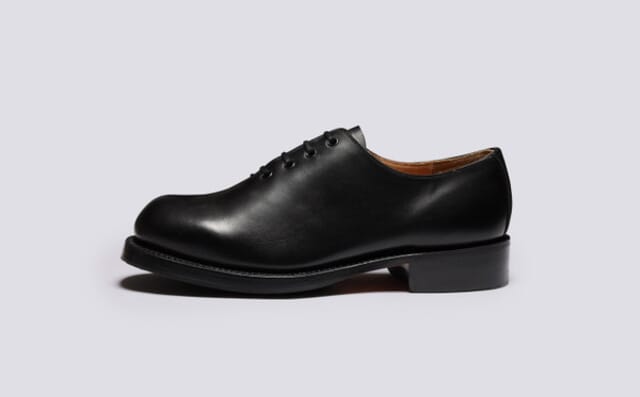 Grenson Fairfax | Mens Wholecut Shoes In Black Leather