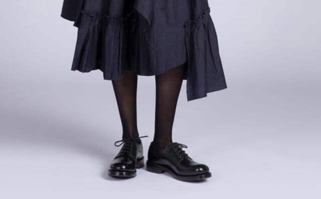 Grenson Becca | Womens Derby Shoes In Black Leather