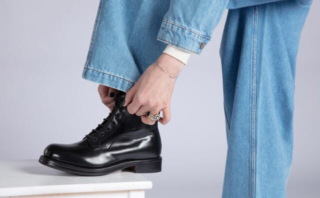 Grenson Bess | Womens Boots In Black Leather