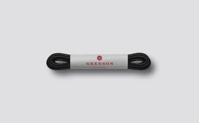 grenson Black Shoe Laces